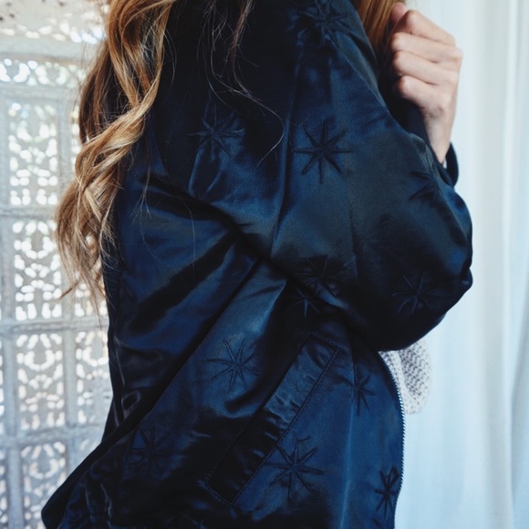 •LAST ONE//Starry Night Bomber Jacket• - Picture 5 of 8